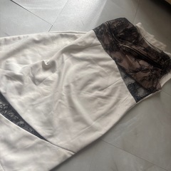 キャバ 白色 ドレスの画像