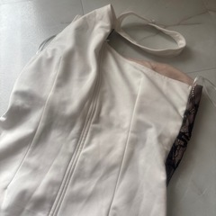 キャバ 白色 ドレスの画像