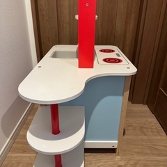 木製キッチン（おままごと）の画像