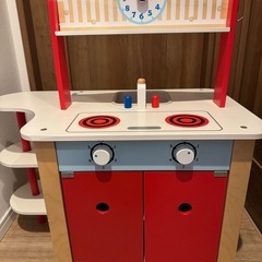 木製キッチン（おままごと）の画像