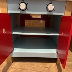 木製キッチン（おままごと）の画像