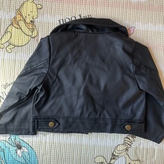 レザージャケット 80cmの画像