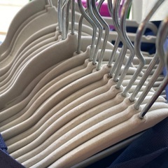 0円！滑らないハンガー24本の画像