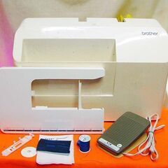 【◆液晶画面◆brother 操作しやすいコンピュータミシン】整備済み品② 現品管理番号：s1209_03wの画像