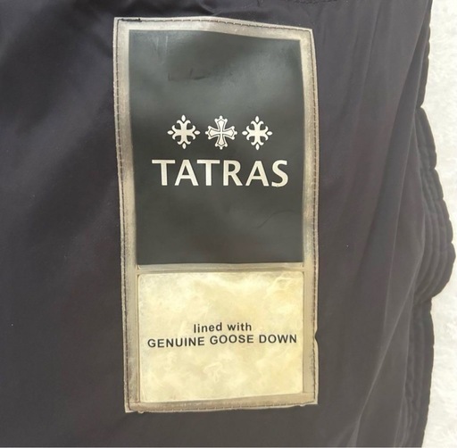 タトラス　ダウンジャケット　メンズ　ジェッソ　黒ブラック L