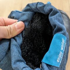 値下げスノーブーツ19センチの画像