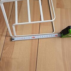 ディッシュスタンド　食器収納　山崎実業の画像