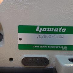 工業用ミシン×2台セット　JUKI/MO-3704  YAMATO/VC-2600の画像