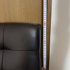 レザーソファ　1人掛　2人掛の画像