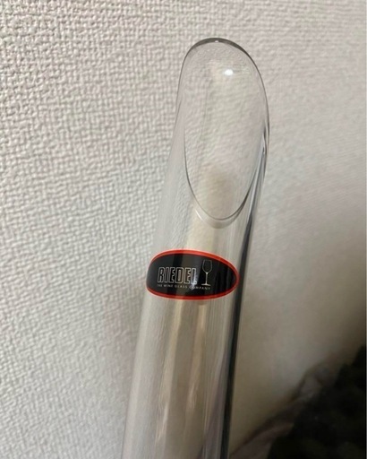 配送可！廃盤限定品☆定価6万円リーデル公式の未使用デカンタフラート