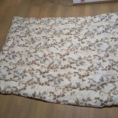 コタツ布団 植物 柄 長方形 200 〜 250 cm