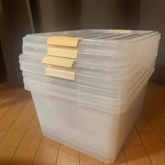 【受渡し完了】◼️蓋付き収納ケース◾️の画像