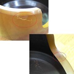 茶道具 風炉 五徳 直径32.5×高さ20.5cm 唐銅風炉 面取風炉 札幌市 清田区 平岡の画像