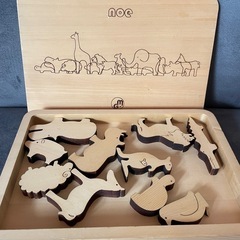 noe 動物　積み木　　　