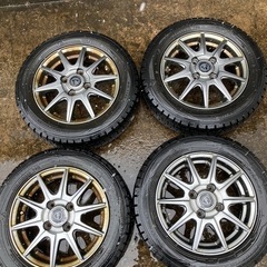 軽自動車用　スタッドレス・ホイール4本セット 155/65R13...