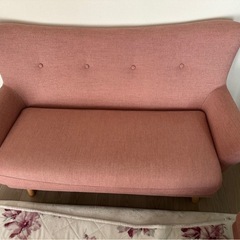 Francfranc 2Pソファ+オットマンの画像