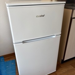 2ドア冷蔵庫　