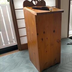 木製、木があつく丈夫の画像