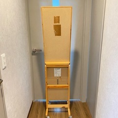 無印良品 スタンドミラー 全身鏡 キャスター付きの画像