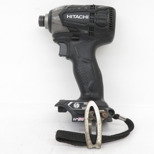 日立工機 HiKOKI ハイコーキ マルチボルト36V対応 コードレスインパクトドライバ ストロングブラック 本体のみ WH36DA 中古 【工具専門店 テイクハンズ金沢野々市店】