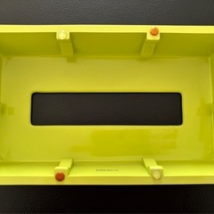 ideaco イデアコ 廃盤 ティッシュケース ライムグリーン 正規品 バーの画像