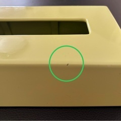 ideaco イデアコ 廃盤 ティッシュケース ライムグリーン 正規品 バーの画像