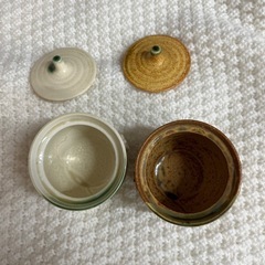 薬味入れ　食器　小物入れ　蓋付き食器の画像