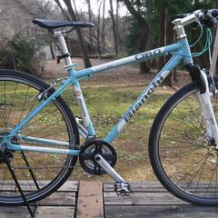 【新春値下げ整備済】クロスバイク 人気Bianchi Cielo サイズ46cm 新春値下げ〉整備済クロスバイク 人気のBianchi Cielo サイズ46cm