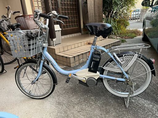 電動アシスト自転車 YAMAHA PAS 20インチ コンパクトリチウム PZ20C カラー:水色