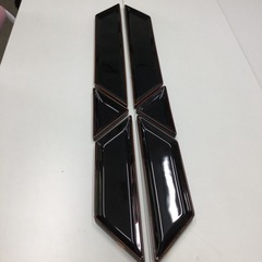 陶器製　6枚組皿　合計長さ110cm