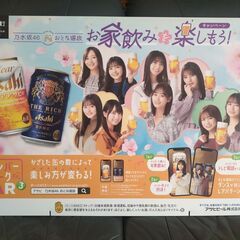 乃木坂46 おとな選抜 非売品 アサヒビールPOP ⑤の画像