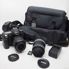 NIKON　D50　レンズ　ED18-55　SIGMA55-20...