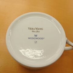 59/612　WEDGWOO　VERA WANGカップ＆ソーサー(未使用)【モノ市場知立店】の画像