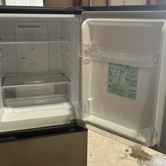 ２０２３年製　アクア　冷凍冷蔵庫　１３５Ｌ　右開き　２ドア　シルバー　ＡＱＵＡ　フリーケース　フラットデザイン　単身〜２人向きサイズ　ＡＱＲ－１４Ｎ