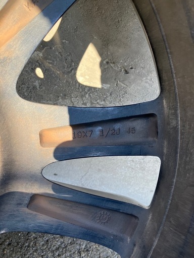 最終値下げ！MAZDA マツダ アテンザ 純正 19インチ 7.5J+45 25/45R19洗浄済み アルミホイール 4本SET ※タ