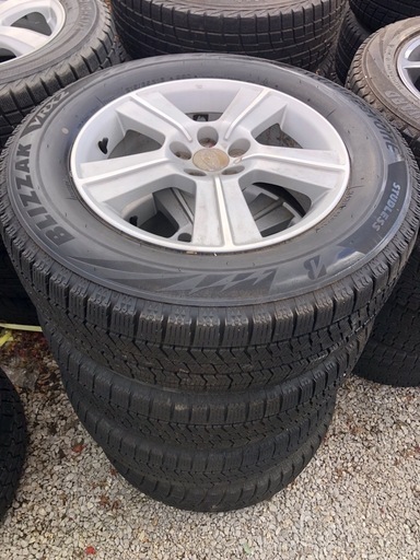 冬タイヤ ★ 215/65R16 ★ スバル製アルミ4本組 ★ BSスタッドレス ★ ブリザック ★ PCD100アルミ