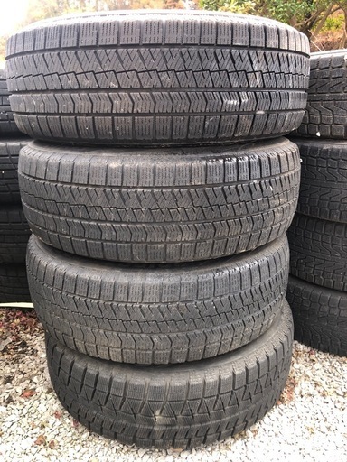 冬タイヤ ★ 215/65R16 ★ スバル製アルミ4本組 ★ BSスタッドレス ★ ブリザック ★ PCD100アルミ