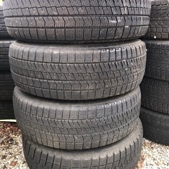 冬タイヤ ★ 215/65R16 ★ スバル製アルミ4本組 ★ BSスタッドレス ★ ブリザック ★ PCD100アルミの画像