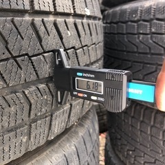 冬タイヤ ★ 215/65R16 ★ スバル製アルミ4本組 ★ BSスタッドレス ★ ブリザック ★ PCD100アルミの画像