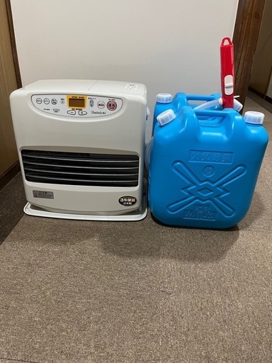石油ヒーター＋タンク2つ＋ポンプ