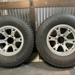 ブリヂストンスタッドレスDM-V2キーラー フォース 16in 7J +5 PCD139.7 4本の画像