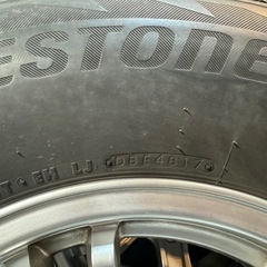 ブリヂストンスタッドレスDM-V2キーラー フォース 16in 7J +5 PCD139.7 4本の画像