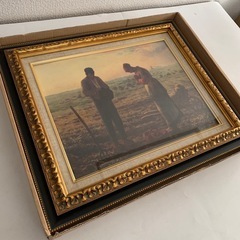 新品未使用　箱入り　絵画 世界の名画シリーズ 額縁付　ジャン・フ...