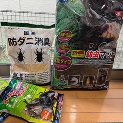 カブトムシの土など