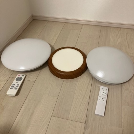 LEDシーリングライト　3個