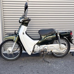 3061.低走行　スーパーカブ50 セル付き　４速モデル　シート新品　千葉県柏市　即日配送、自走引き取りも可能の画像