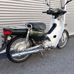 3061.低走行　スーパーカブ50 セル付き　４速モデル　シート新品　千葉県柏市　即日配送、自走引き取りも可能の画像