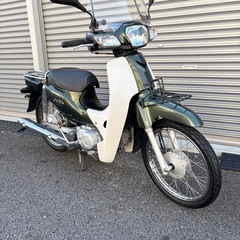 3061.低走行　スーパーカブ50 セル付き　４速モデル　シート新品　千葉県柏市　即日配送、自走引き取りも可能の画像