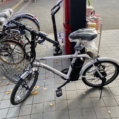 🚲未使用🚲21テクノロジー 20インチ 電動アシスト付自転車 7...