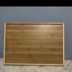 木製お盆トレーの画像